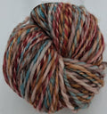 Maasal | Handspun Worsted Yarn | 100% Superwash Wool | Cranberry, Gold & More
