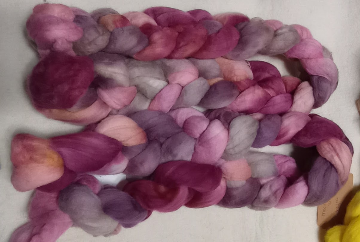 Romance — Indie Dyed Merino Roving Braid