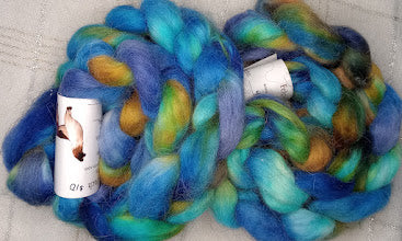 Lake Superior — Indie Dyed Rambouillet Roving Braid