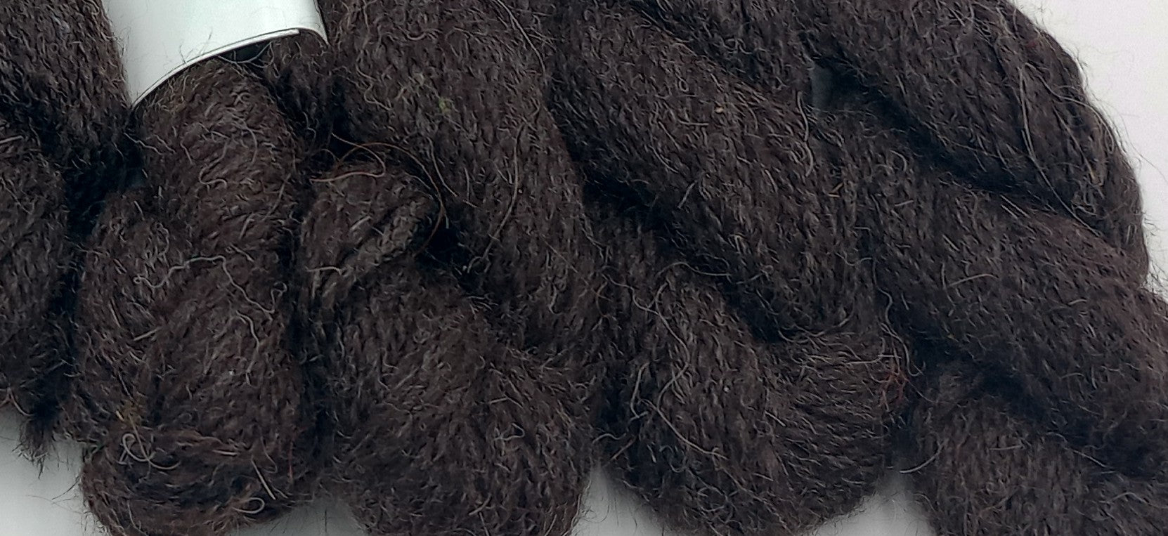 Luster Lips — Handspun 100% Llama Aran Yarn