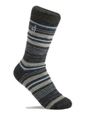 Intelligent Alpaca Socks — Azul | Deep Navy & Sky Blue