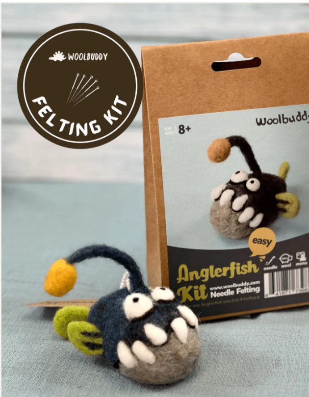 Woolbuddy Anglerfish Felting Kit