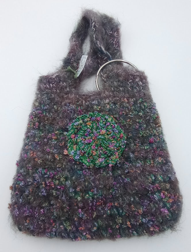 Hand Crocheted & Felted Llama Bag by The Joy of Llamas – Double Handle