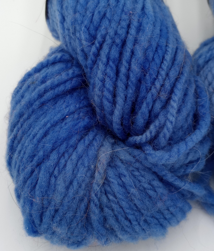 Blueberry – Handspun Polypay Chunky Yarn