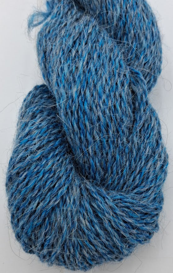 Blue Skies — 70% Llama, Merino & Bamboo DK Weight Yarn | Fehrenbach Fibers