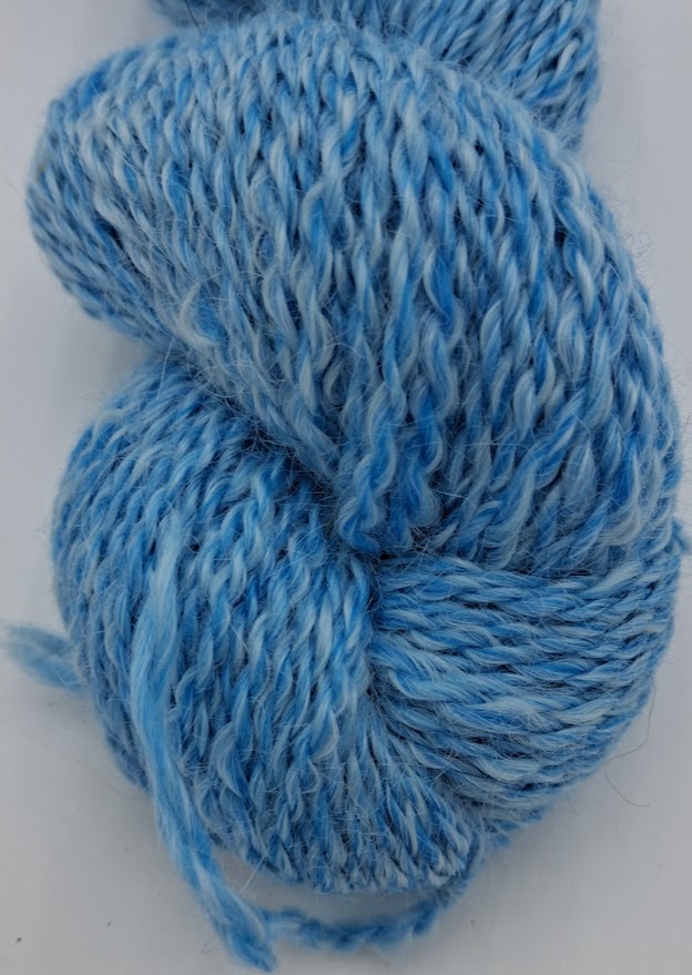 Suvi Blue — 75% Alpaca 25% Merino Sport Weight Yarn