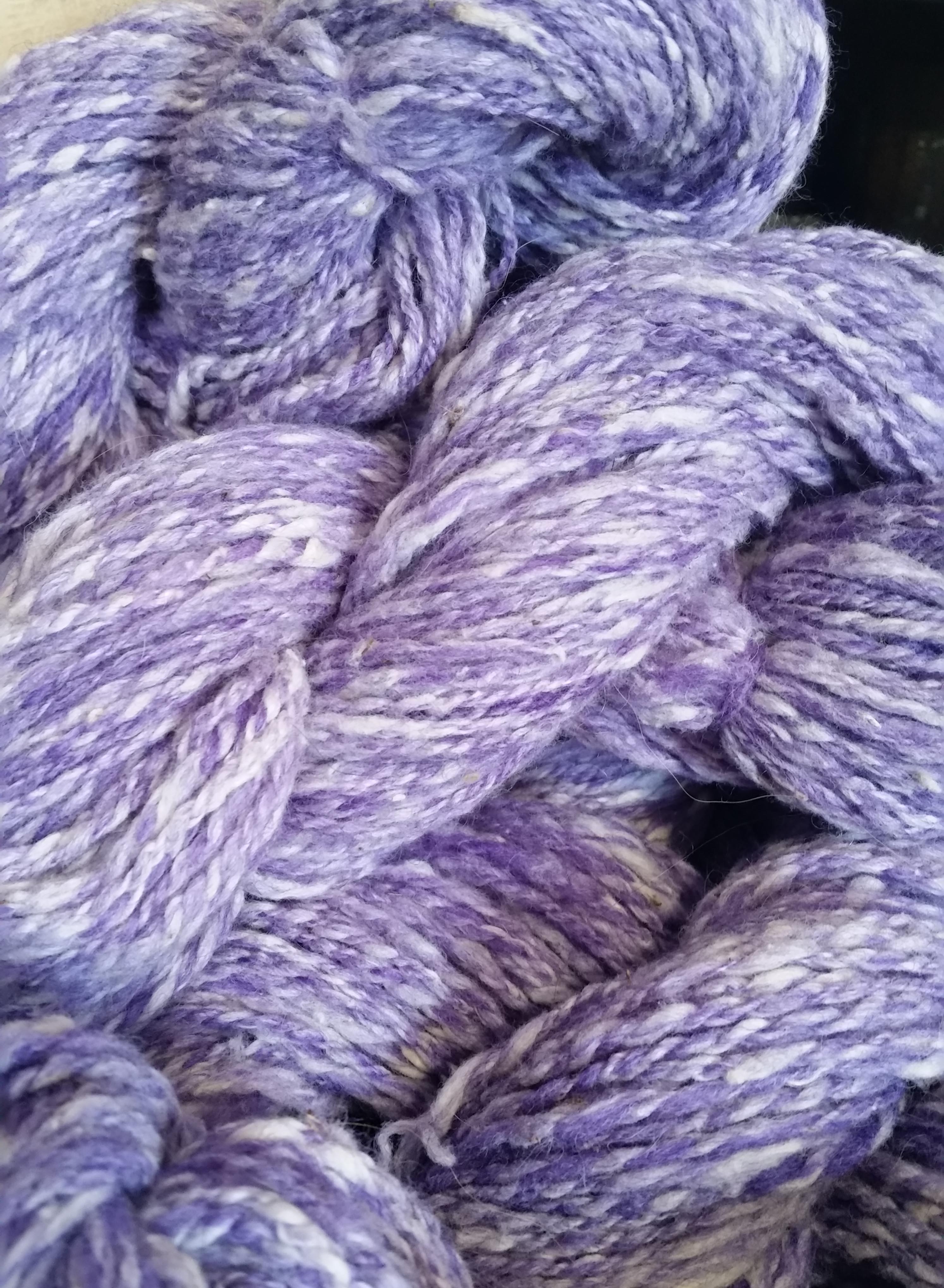 Bridget | Handspun Aran Yarn | Dorset BFL & Cotton Blend