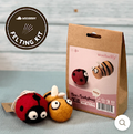 Woolbuddy Bee & Ladybug Felting Kit