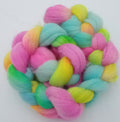 Candy Dots — Indie Dyed Corriedale Roving Braid