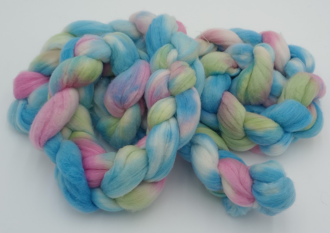 Cherry Blossom — Indie Dyed Merino Roving Braid