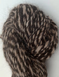 Dark Spirit — Hand-Spun Llama Huacaya Alpaca Worsted Yarn