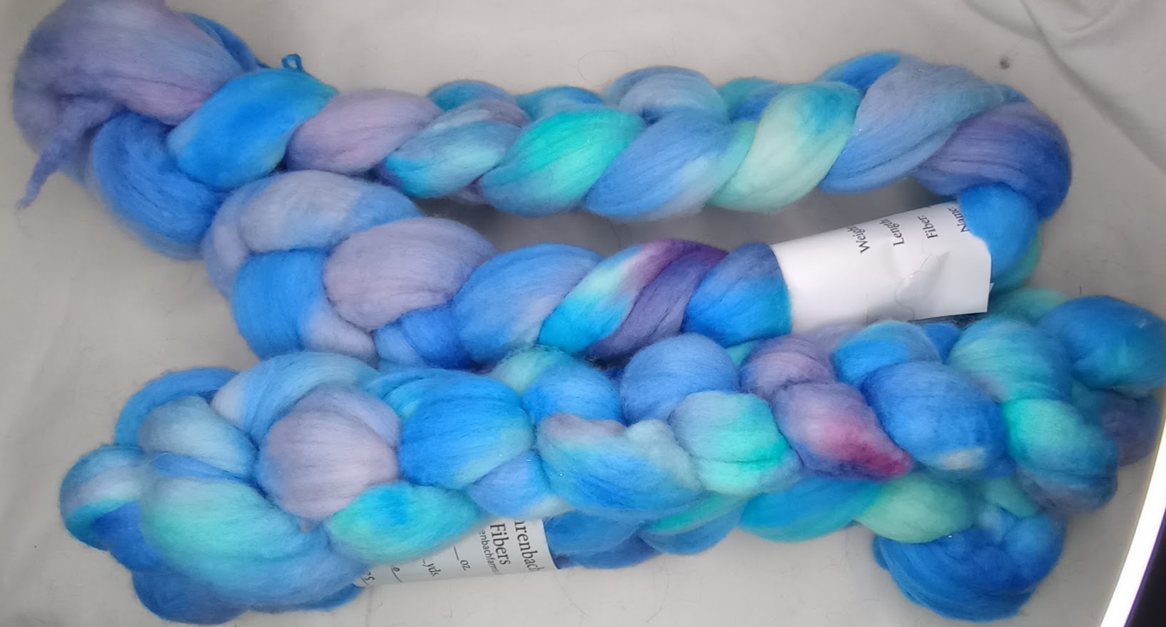 Dragon Scales — Indie Dyed Merino Roving Braid