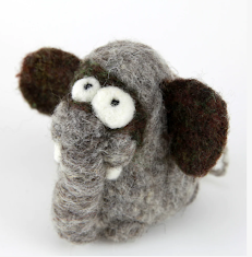 Woolbuddy Elephant Felting Kit
