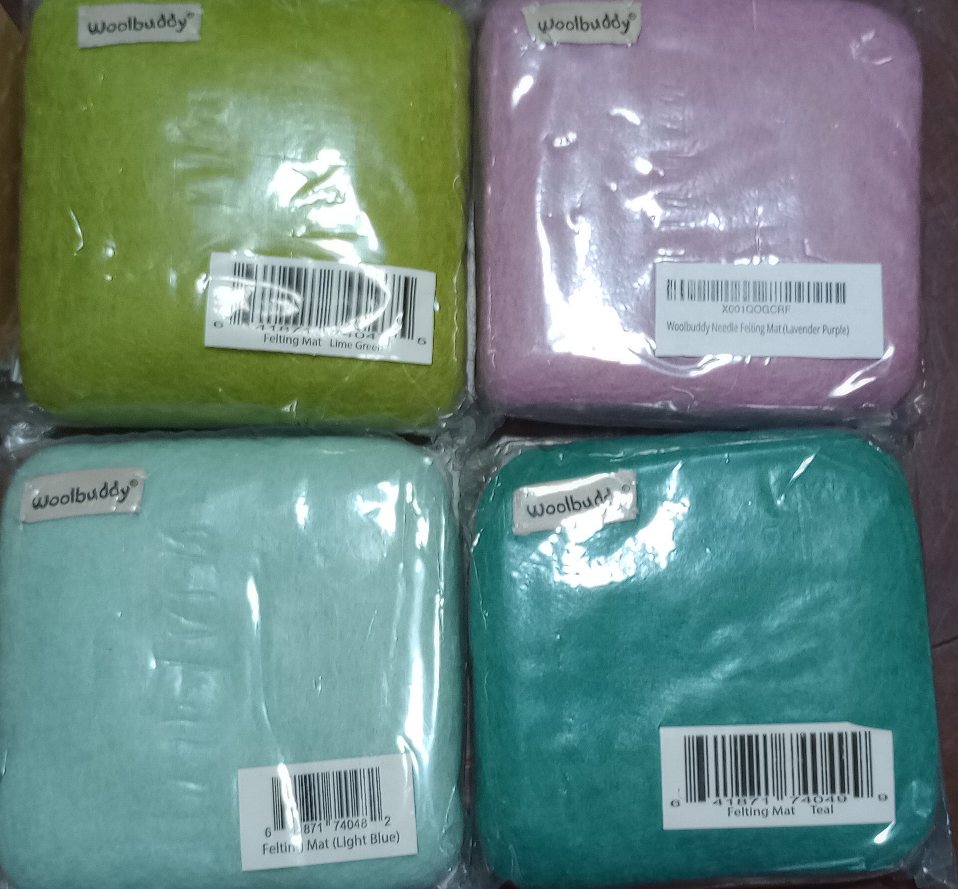 Woolbuddy Small Felting Mat – 5x5" 100% Wool