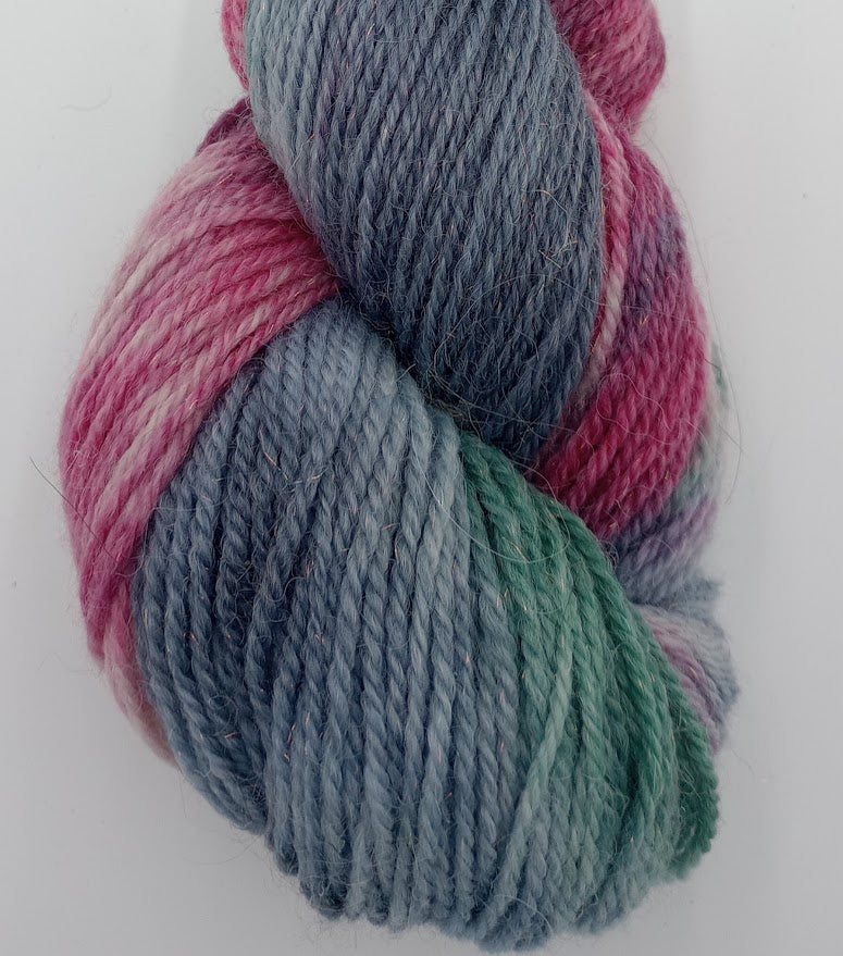 Fireside 49% Alpaca 49% SW Merino 2% Sparkle Worsted Yarn