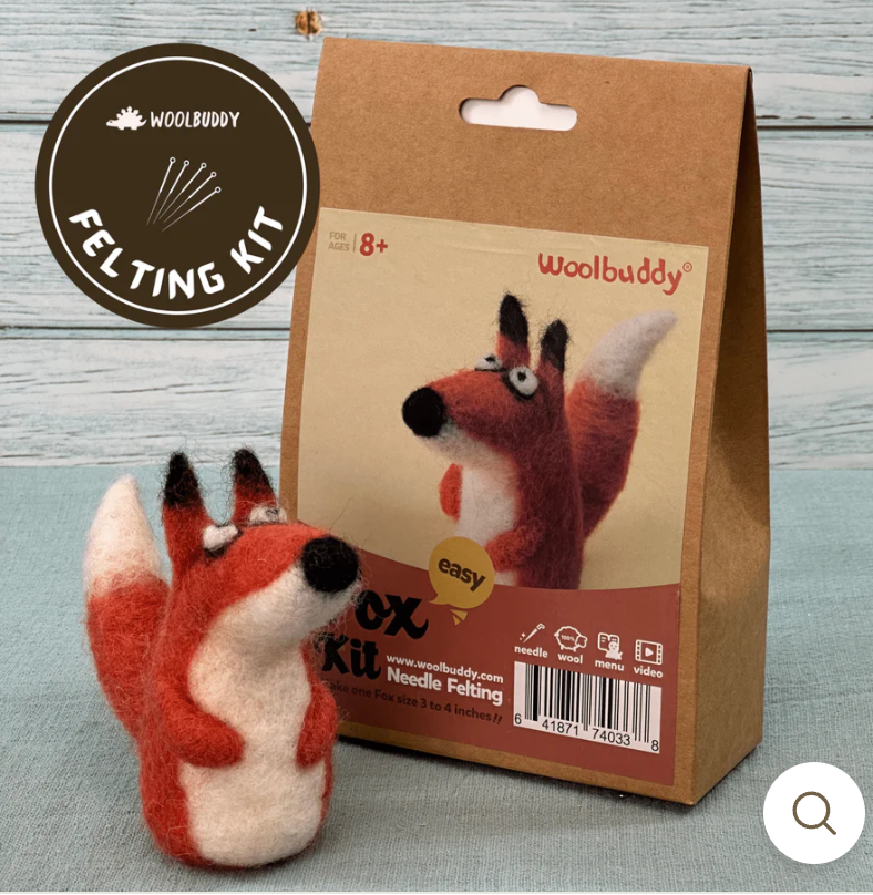 Woolbuddy Fox Needle Felting Kit