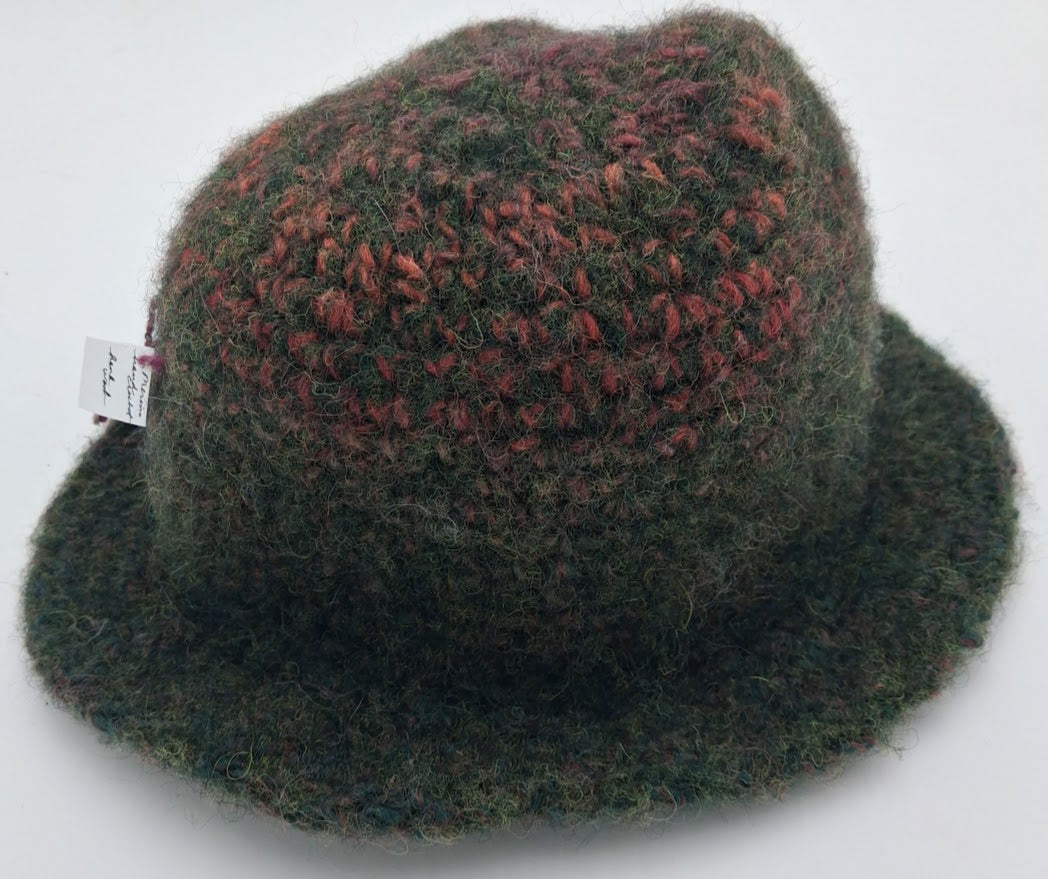 Hand Crocheted Bucket Hat — 100% Merino | The Joy of Llamas