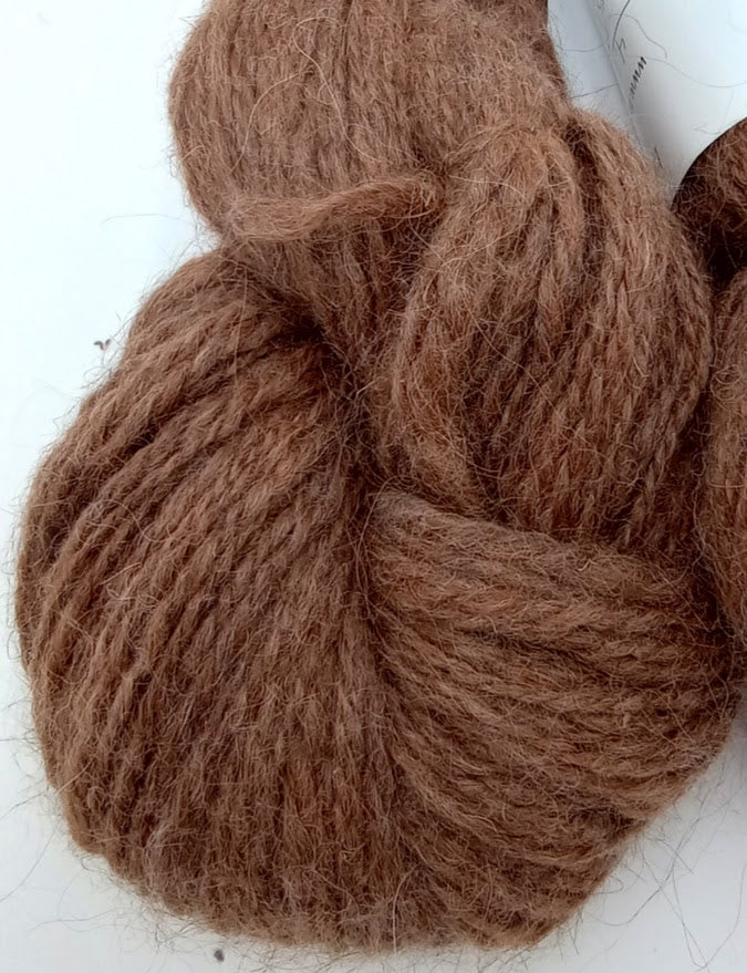 MS Hallelujah! — Hand-Spun 100% Llama Aran Yarn