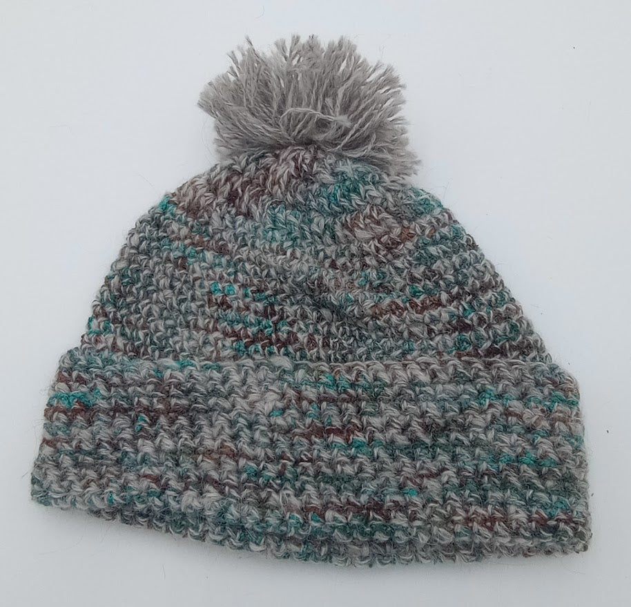 Hand-Crocheted Llama & Tencel Hat | Silky Soft | The Joy of Llamas