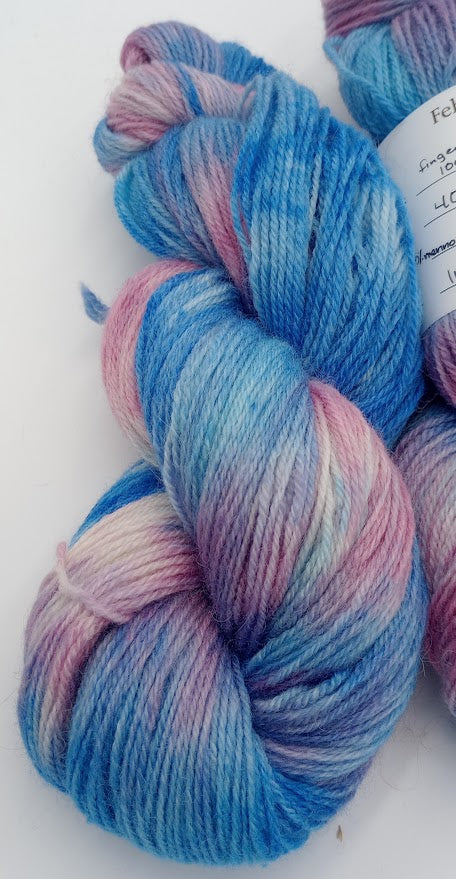 In Bloom – Alpaca Merino Silk Worsted Yarn