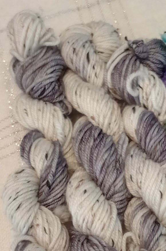 In the Shadows — SW Merino & Nep DK Mini Skeins | Fehrenbach Fibers