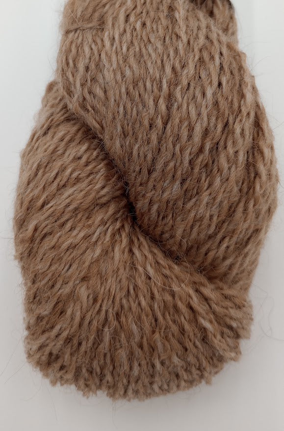 J Bear — 70% Suri Alpaca Sock Weight Yarn | Fehrenbach Farms