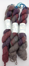 Joy of Llamas #2 — Hand-Dyed Sport Weight Yarn | 80% Llama, 15% Merino, 5% Angora