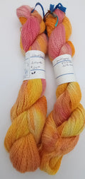 Joy of Llamas #28 — Hand-Dyed Sport Weight Yarn | 80% Llama, 20% Merino