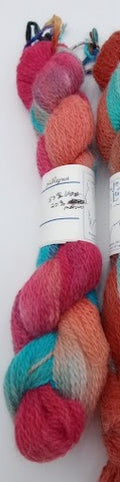 Joy of Llamas #4.1 — Hand-Dyed Sport Weight Yarn | 80% Llama, 20% Merino