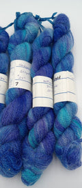 Joy of Llamas #7 — Hand-Dyed Sport Weight Yarn | 80% Llama, 20% Merino