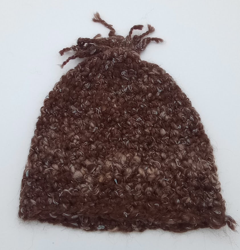 Hand Spun & Hand Crocheted Llama Hat — Tori | The Joy of Llamas