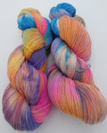 Kaleidoscope 85% Merino 15% Silk Fingering Yarn
