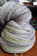 Lily of the Valley | Handspun Sport Yarn | Kettle-Dyed Punta Wool