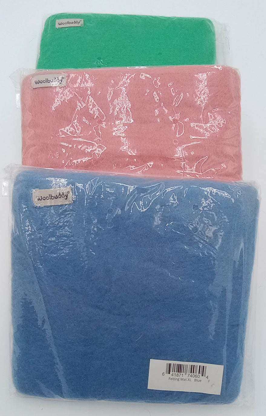 Woolbuddy Large Felting Mat – 10x10" 100% Wool