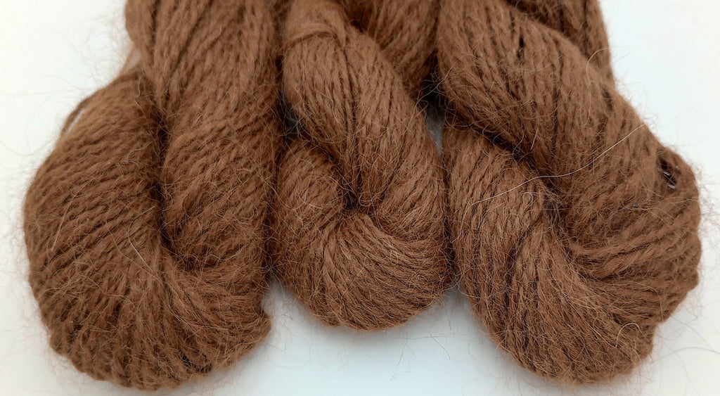 Merengue — Handspun 100% Suri Alpaca Sport Yarn
