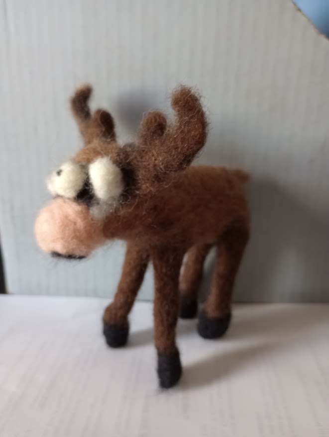 Woolbuddy Moose Felting Kit