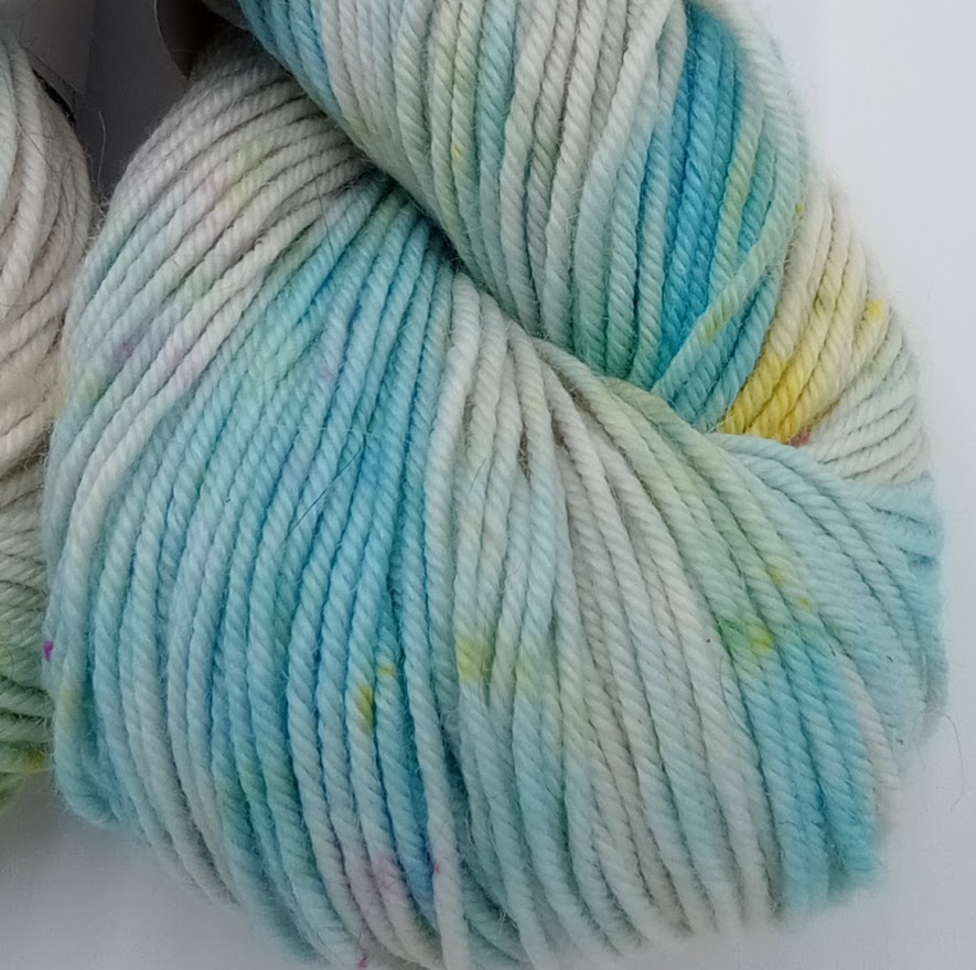 Mountain Bluebird 45% Alpaca 40% Merino 15% Silk Sport Yarn