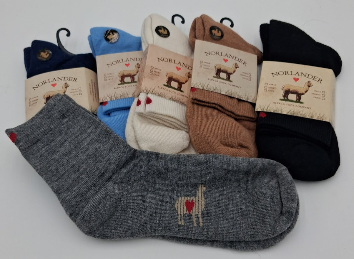 Norlander Lightweight Alpaca Ankle Socks