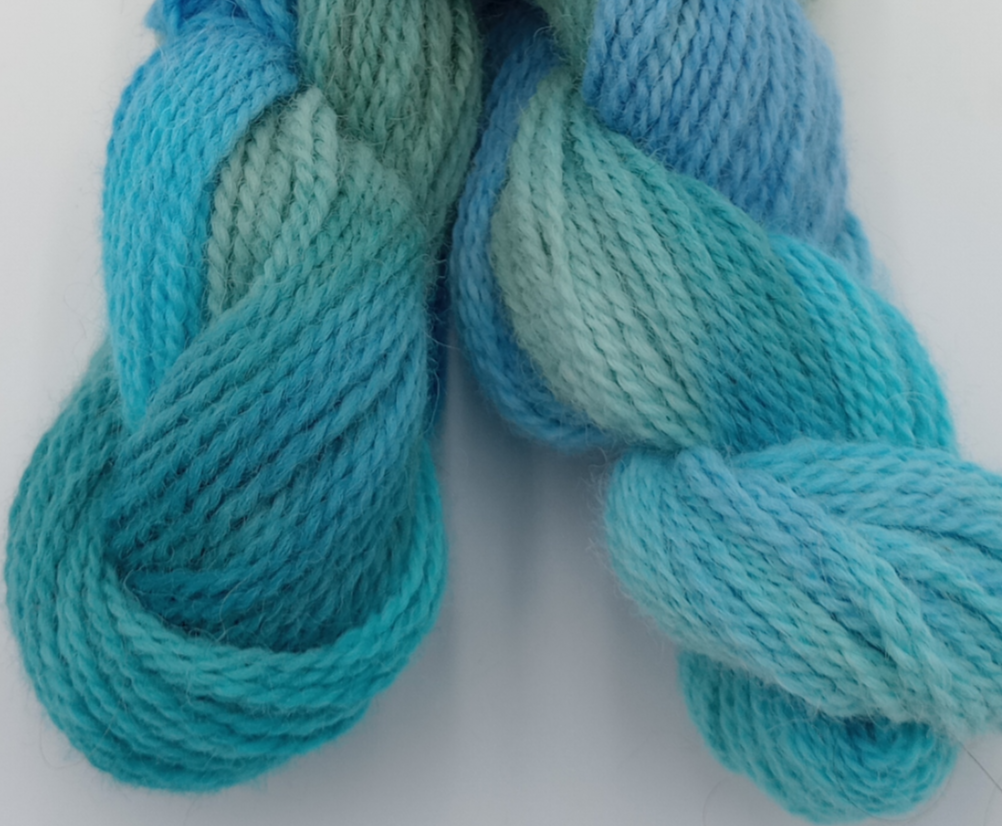 Ocean Waves 100% Alpaca Worsted Yarn