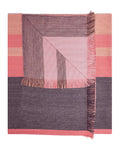 Shupaca Alpaca Reversible Throw — Peach Blossom
