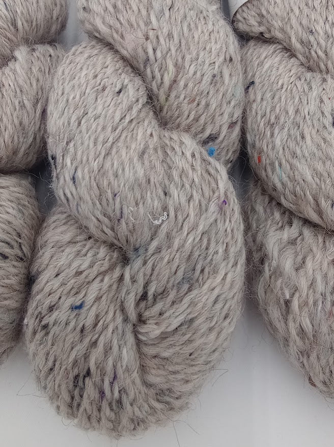 Platinum RTC 70% Llama 25% Merino 5% Recycled Denim Worsted Yarn