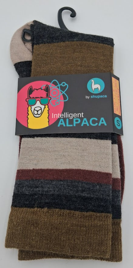Shupaca Plum Alpaca Socks