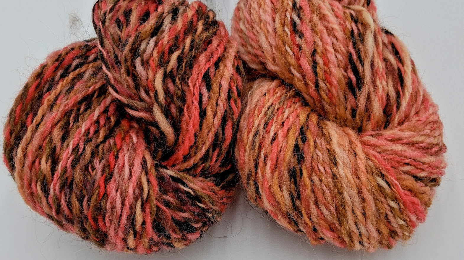 Pumpkin Spice — Handspun Corriedale Yarn