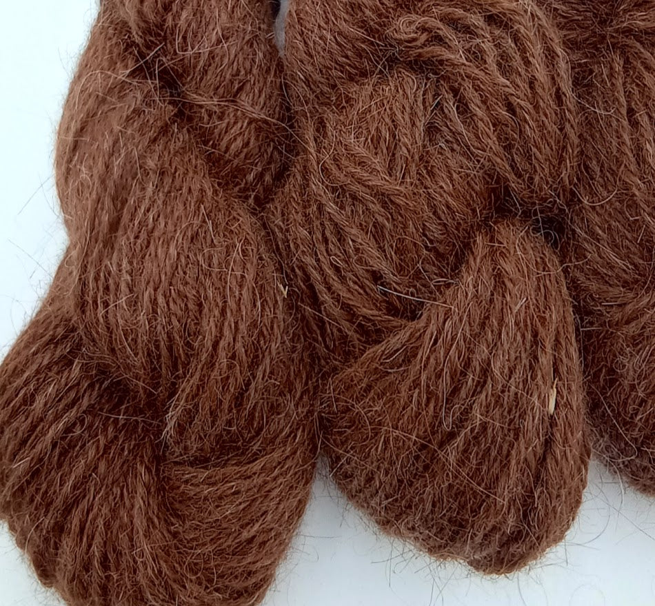 Red Llama 100% Llama Worsted Yarn