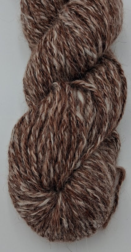 Red Tweed — 67% Alpaca 33% Llama DK Weight Yarn