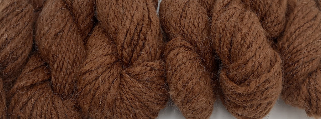 Rocko — 100% Llama Handspun Bulky Yarn | Fehrenbach Fibers