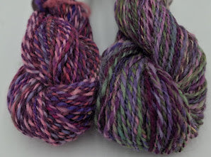 Rose Garden — Handspun Cheviot Aran Weight Yarn | Fehrenbach Fibers