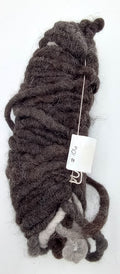 Variegated #106 — 100% Llama Rug Yarn | Gray & Brown