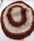 Small Llama Rug — Hand Crocheted & Felted, 100% Llama