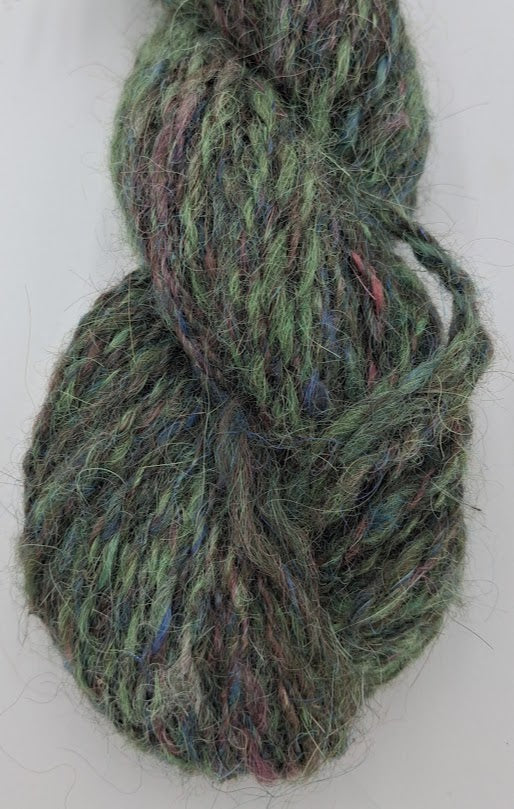 Shamrock — Handspun Wool & Llama Worsted Weight Yarn | Fehrenbach Fibers